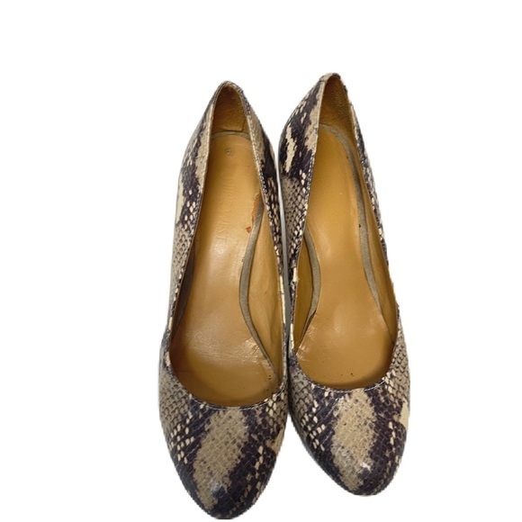 Nine West women’s size 7 animal print high heel point toe shoe that girl date nt - Picture 4 of 8